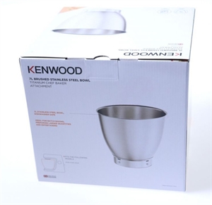 Rustfri skål til røremaskine - Kenwood KVL65.001WH TITANIUM CHEF BAKER XL LITE