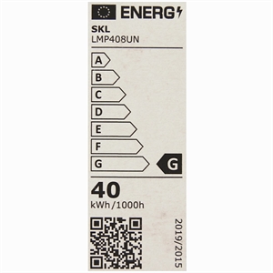 Pære til ekstra varme omgivelser 230V / 40W / G9. 500 Grader.